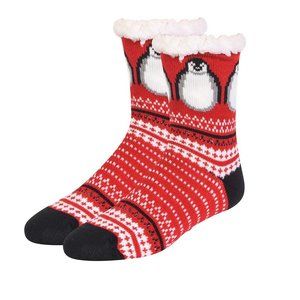 Women's Sherpa Lined Cozy Thermal Non-Skid Socks